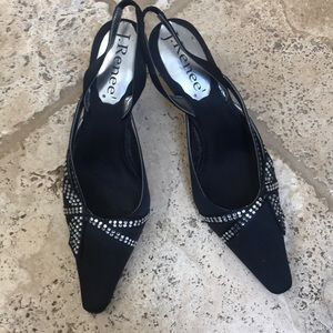 J. Renee slingbacks
